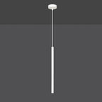 Hanglamp Selter gepoedercoat staal minimalistisch wit, hoogte verstelbaar, 1 x G9-fitting
