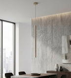 Hanglamp Selter staal modern beige, 1 fitting G9, max. 8 W led, verstelbare hoogte