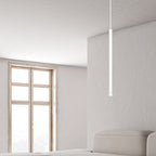 Hanglamp Selter gepoedercoat staal minimalistisch wit, hoogte verstelbaar, 1 x G9-fitting