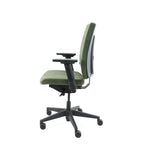 Bureaustoel ergonomisch Regain-stof groen Eva Comfort, verstelbare lendensteun en 4D-armleggers