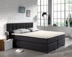 Splittopper hoeslaken katoen percal crème 140 x 200 cm, hoekhoogte 15 cm, voor boxspring en matras