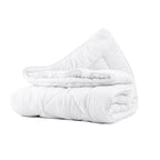 Dekbed enkel all-season micropercal wit 200 x 220 cm, warmteklasse 2, anti-huisstofmijt