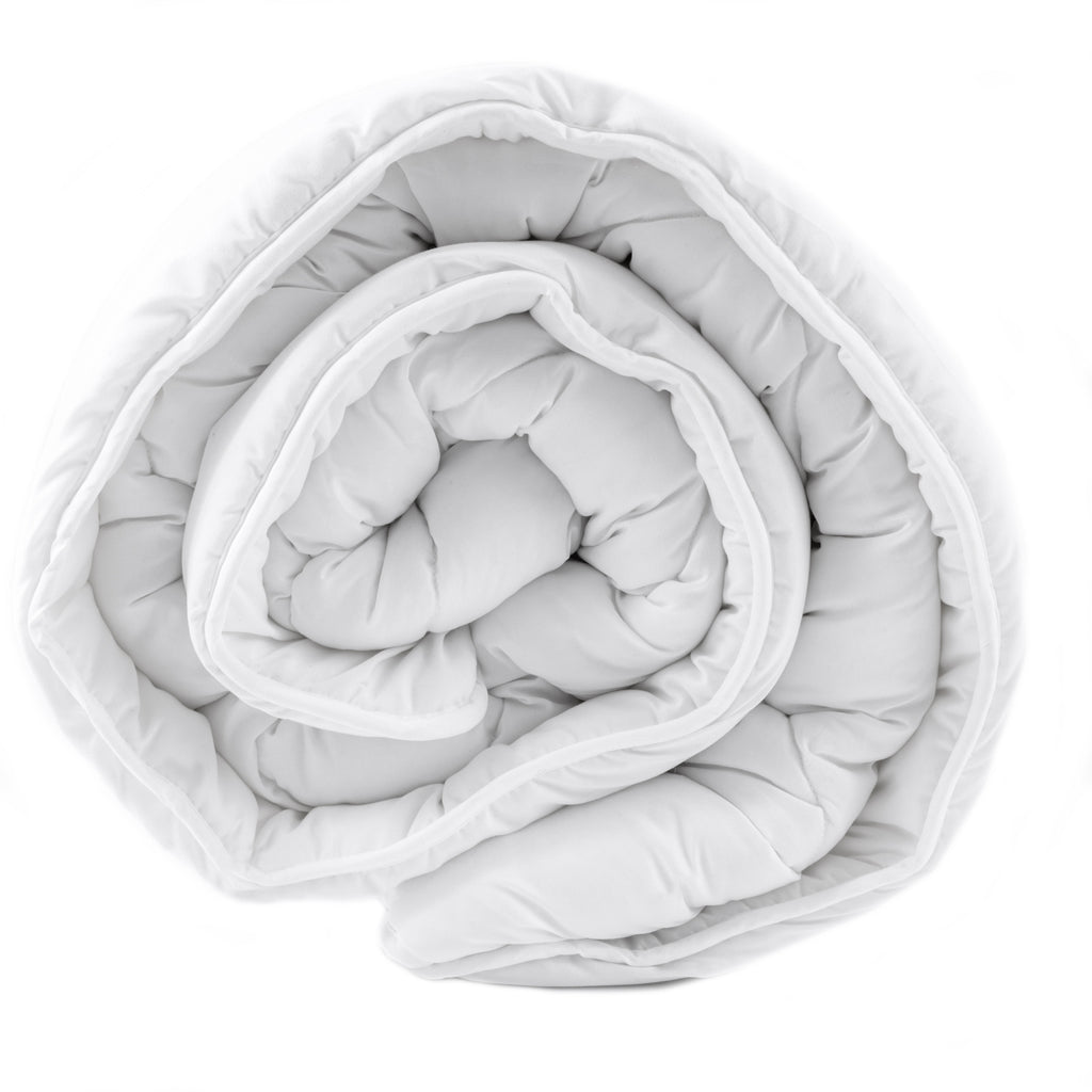 Dekbed enkel all-season micropercal wit 200 x 220 cm, warmteklasse 2, anti-huisstofmijt