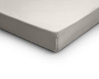 Hoeslaken katoensatijn crème 180 x 220 cm, hoekhoogte 30 cm voor de slaapkamer