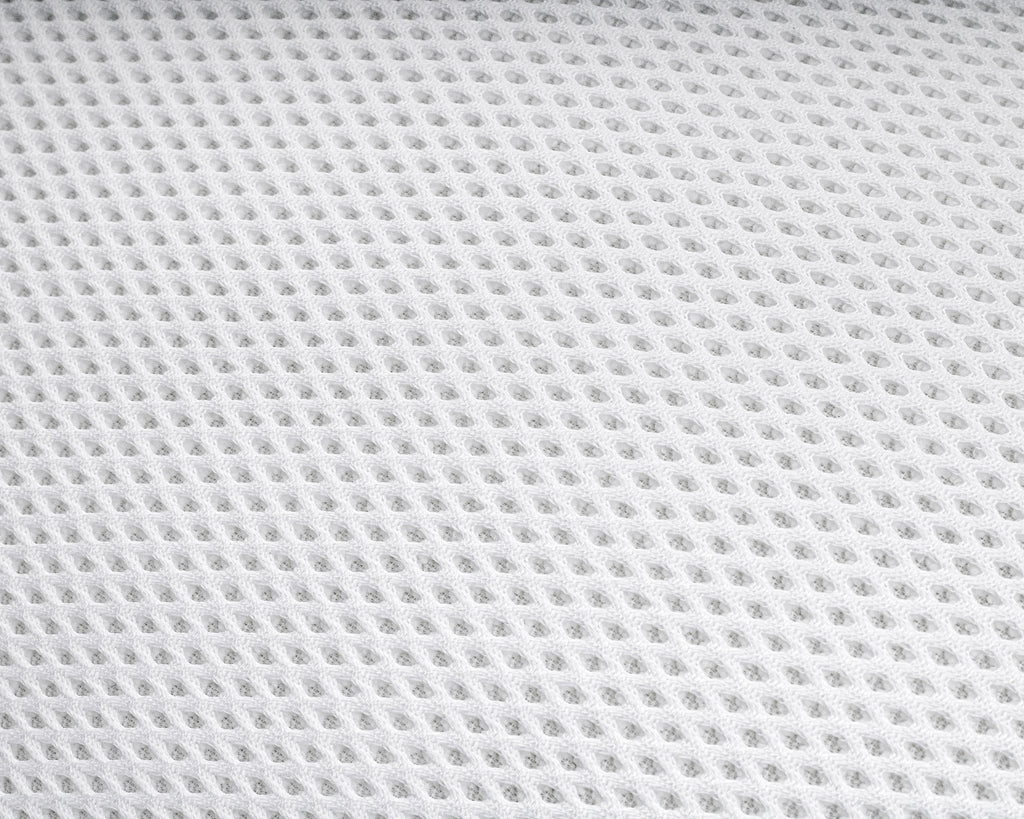 Hoofdkussen microgel ventilerend 3D-mesh perkal-katoen wit 50 x 70 cm, laag en medium stevig