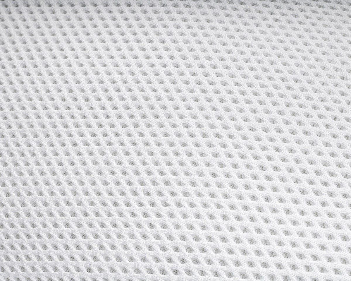 Hoofdkussen microgel ventilerend 3D-mesh perkal-katoen wit 50 x 70 cm, laag en medium stevig