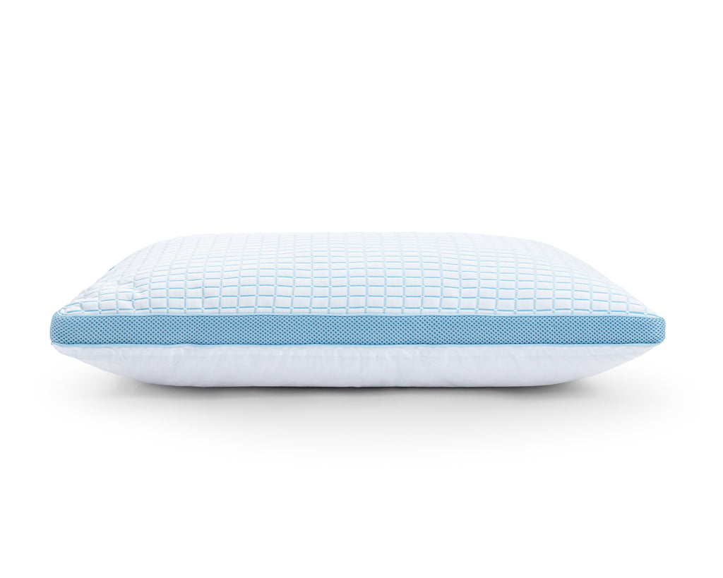 Hoofdkussen verkoelend microgel Blue Cell Tech 3D, wit, 50 x 70 cm, voor rug-, zij- en buikslapers