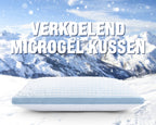 Hoofdkussen verkoelend microgel Blue Cell Tech 3D, wit, 50 x 70 cm, voor rug-, zij- en buikslapers