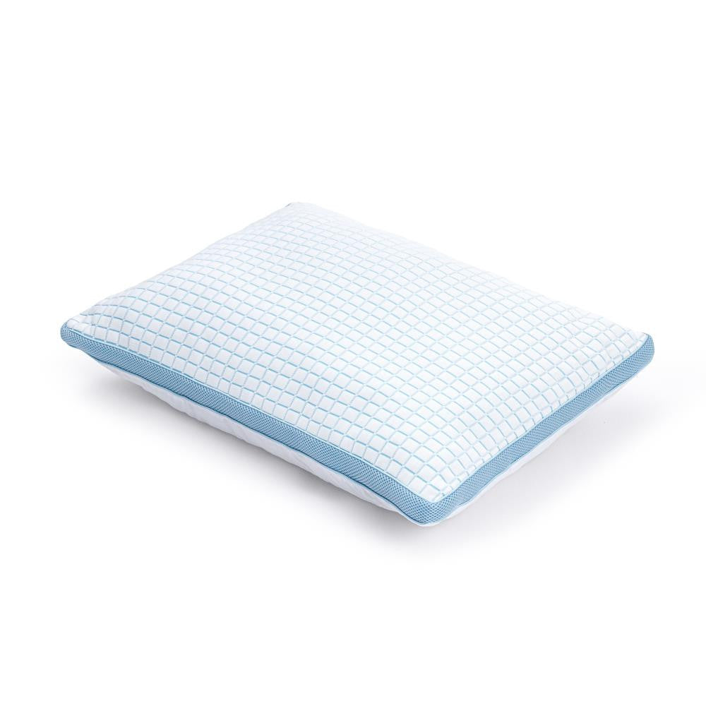 Hoofdkussen verkoelend microgel Blue Cell Tech 3D, wit, 50 x 70 cm, voor rug-, zij- en buikslapers