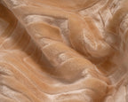 Fleecedeken polyester geëmbosseerd beige 200 x 240 cm, voor slaapkamer en woonkamer