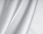 Splittopper hoeslaken katoensatijn T210 wit 180 x 220 cm, met elastiek rondom voor matrashoogte 8–12 cm