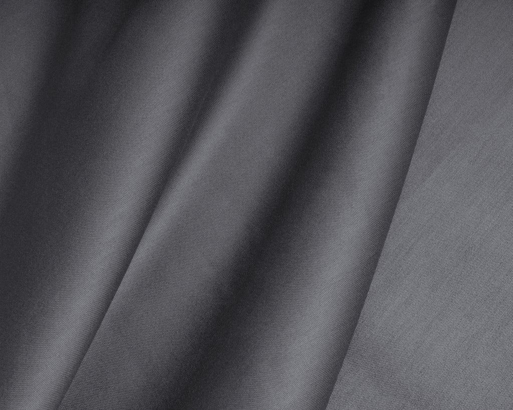 Splittopper hoeslaken katoensatijn T210 antraciet 180 x 200 cm, hoekhoogte 15 cm, voor boxspring