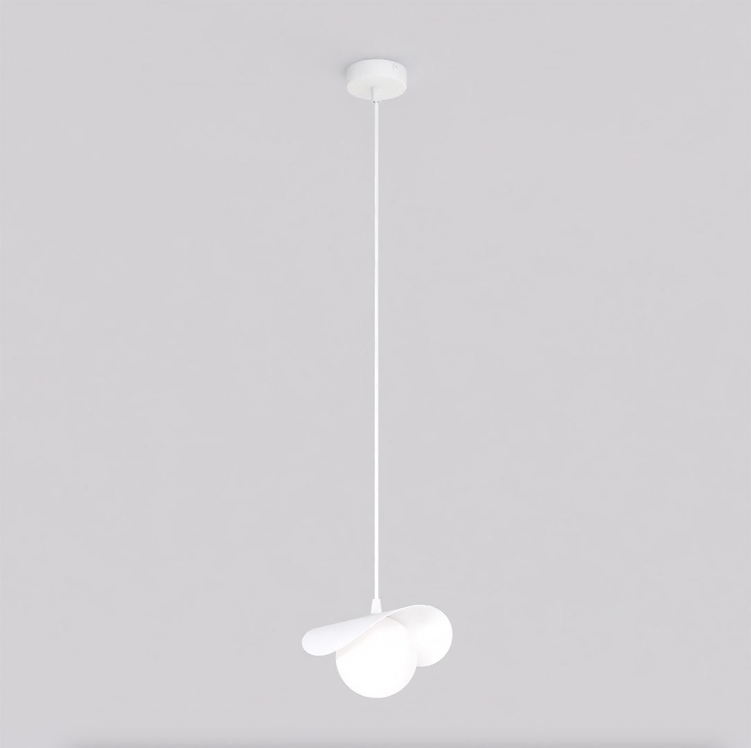 Hanglamp staal wit modern, model Rituel 1, verstelbare ophanging, G9 fitting, voor woonkamer en eetruimte