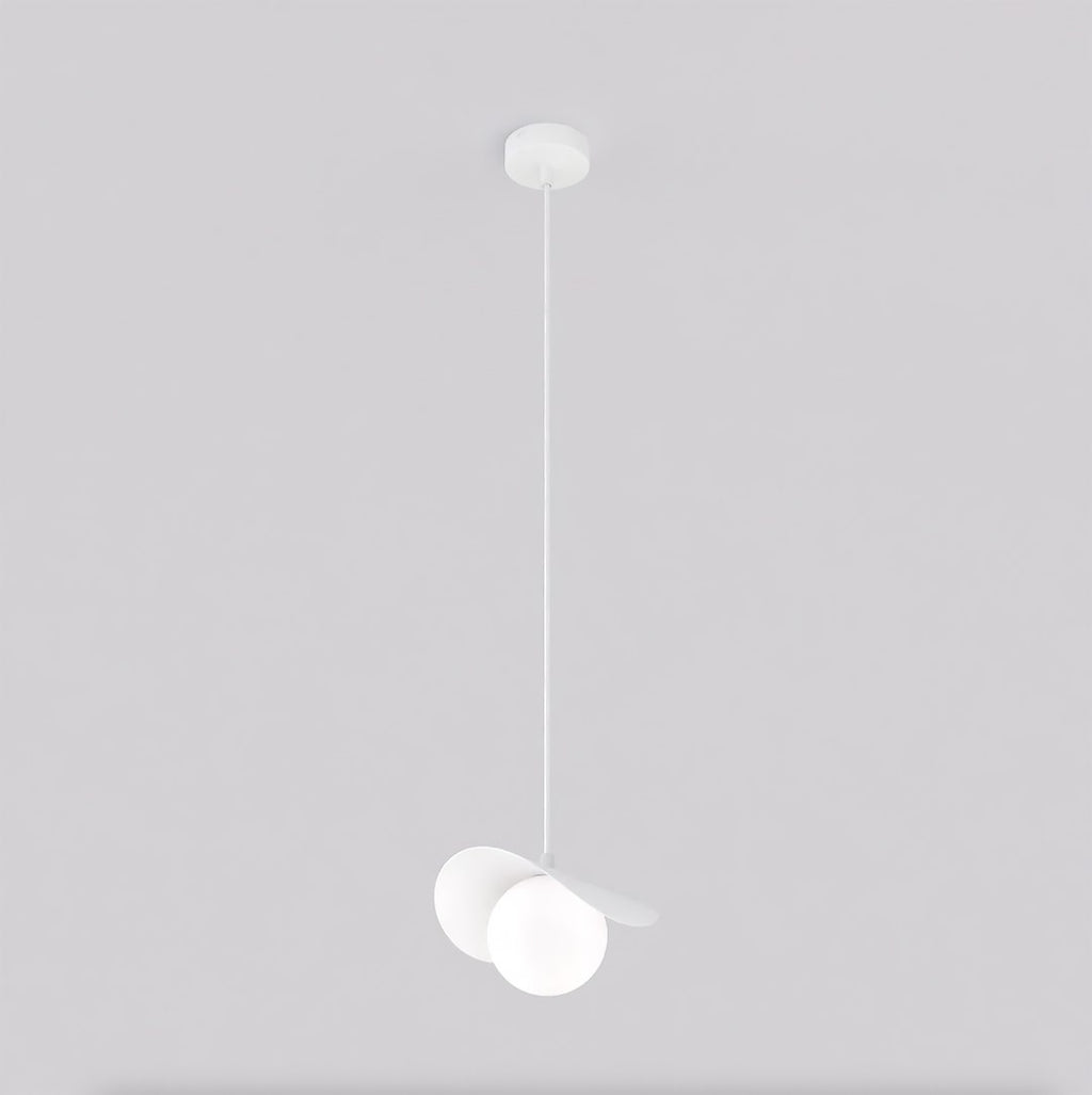 Hanglamp staal wit modern, model Rituel 1, verstelbare ophanging, G9 fitting, voor woonkamer en eetruimte
