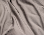 Dekbedovertrek Egyptisch katoen perkal effen taupe 240 x 200/260 cm, met kussenslopen 80 x 80 cm