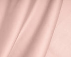Topper hoeslaken katoensatijn roze 180 x 220 cm, T210, hoekhoogte 15 cm