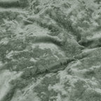 Dekbedovertrek velvet polyester groen 200 x 220 cm, crystal velvet met kussenslopen en drukknopen
