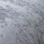 Dekbedovertrek velvet polyester Crystal Velvet grijs 200 x 220 cm, met kussenslopen, slaapkamer