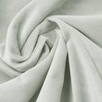 Dekbedovertrek fluweel polyester wit met ruches 240 x 220 cm, met 2 kussenslopen