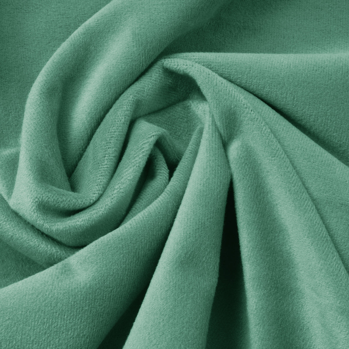 Dekbedovertrek fluweel velvet groen met ruches 200 x 220 cm, met kussenslopen voor de slaapkamer