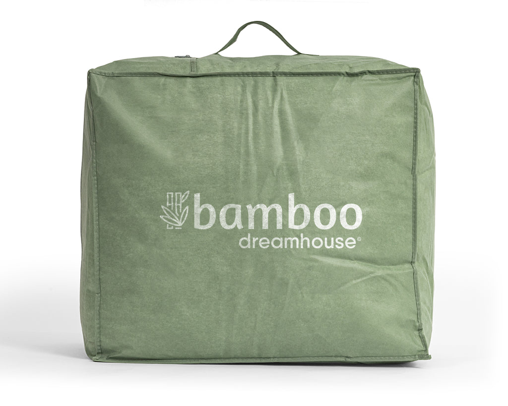 Dekbed holle vezel bamboe touch wit 140 x 200 cm, warmteklasse 2, wasbaar op 30°C