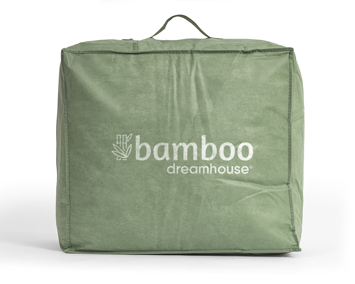 Dekbed holle vezel bamboe touch wit 140 x 200 cm, warmteklasse 2, wasbaar op 30°C