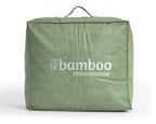 Dekbed polyester bamboe touch wit 200 x 200 cm, warmteklasse 2, holle vezelvulling, antiallergisch
