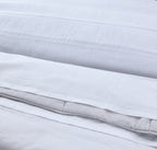 Dekbedovertrek katoen percale Bali wit 240 x 220 cm, met kussenslopen 60 x 70 cm