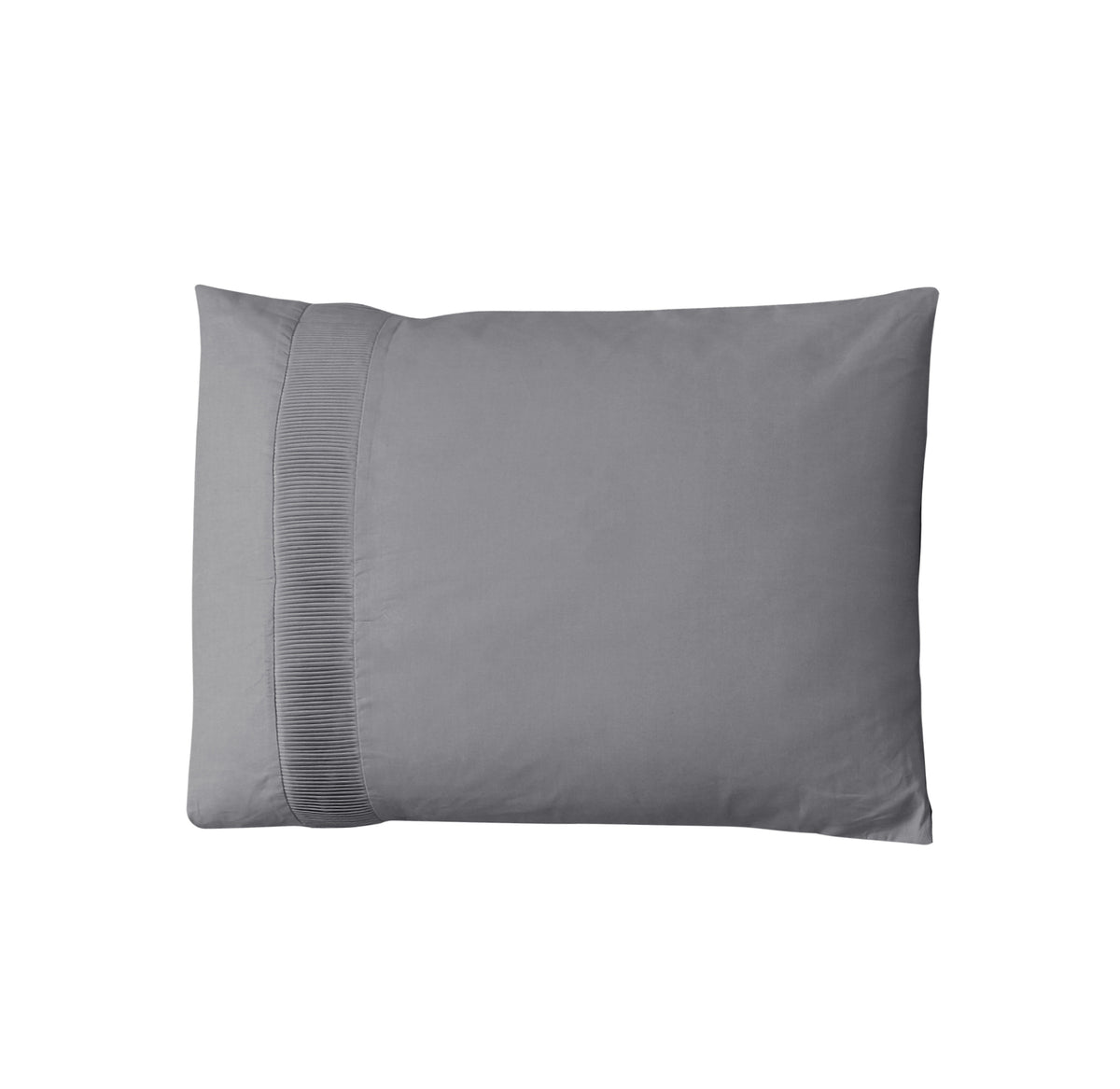 Dekbedovertrek katoen percale Bali grijs 240 x 220 cm, met 2 kussenslopen 60 x 70 cm