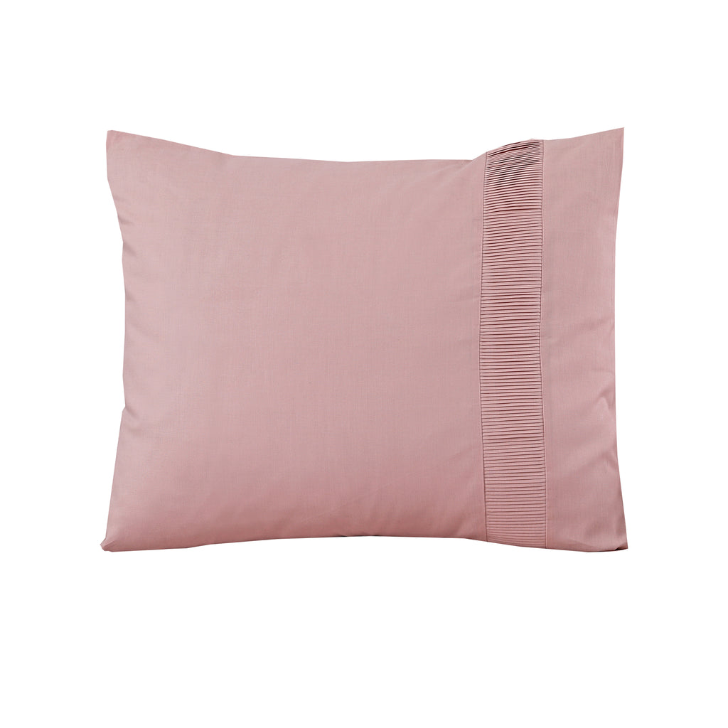 Dekbedovertrek percale katoen Bali roze 240 x 220 cm, met 2 kussenslopen 60 x 70 cm