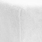Hoeslaken teddy polyester wit 160 x 200 cm, hoekhoogte 30 cm, voor tweepersoonsbed