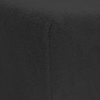 Hoeslaken teddy polyester antraciet 160 x 200 cm, hoekhoogte 30 cm, voor de slaapkamer