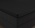 Topperhoeslaken double jersey 100% katoen 220 g/m², 190/200 x 220/230 cm, voor toppers van 8–15 cm
