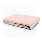 Hoeslaken teddy polyester roze 160 x 200 cm, hoekhoogte 30 cm voor de slaapkamer