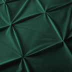 Dekbedovertrek fluweel pintuck groen 140 x 220 cm, met 1 kussensloop 60 x 70 cm, slaapkamer