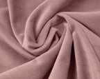 Hoeslaken velours polyester oudroze 90 x 200 cm, hoekhoogte 30 cm, strijkvrij voor de slaapkamer