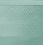 Dekbedovertrek microvezel Berlin Embossed mintgroen 200 x 220 cm, met kussensloop 60 x 70 cm