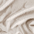 Dekbedovertrek fluweel crème 140 x 220 cm, met 1 kussensloop 60 x 70 cm