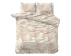 Dekbedovertrek katoen Blush Angles zand beige 240 x 220 cm, met 2 kussenslopen 60 x 70 cm
