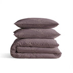 Dekbedovertrek katoen Dreamscape paars 240 x 220 cm, met 2 kussenslopen 60 x 70 cm