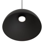 Hanglamp gepoedercoat staal industrieel Lunaro zwart Ø 40 cm, verstelbare hoogte