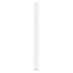 Plafondlamp gepoedercoat staal Tecno minimalistisch wit Ø 6 x 80 cm, voor woonkamer, gang en keuken