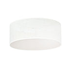 Plafondlamp staal industrieel Aston 3 wit met goud, Ø 50 cm, 3 fittingen E27 voor woonkamer en eetkamer