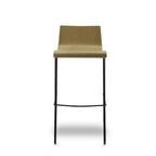 Barkruk eiken blank Wilco met voetensteun, stapelbaar, zithoogte 78 cm – 51 x 53 x 97 cm