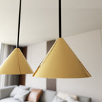 Hanglamp gepoedercoat staal minimalistisch Elit zwart en goud, 6 lichtpunten, 116 cm breed, eettafel