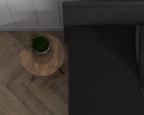 Splittopper hoeslaken dubbel jersey stretchkatoen grijs 160 x 200/220 cm, hoekhoogte 20 cm, voor split-toppers