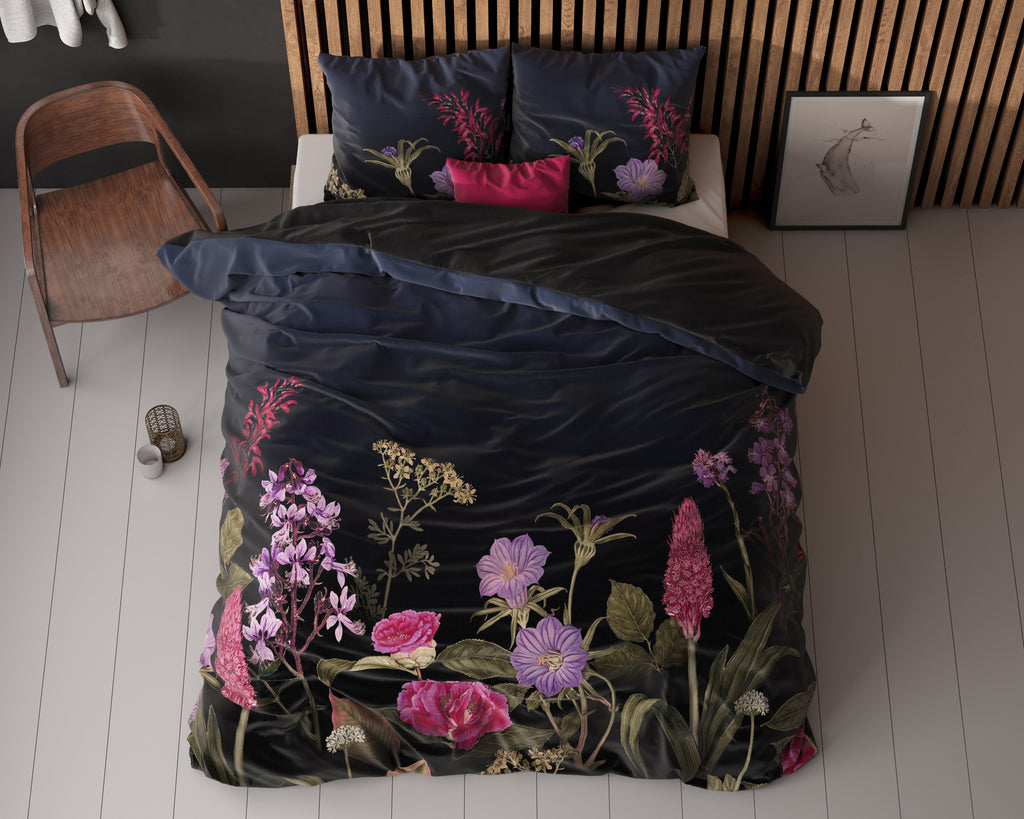 Dekbedovertrek microvezel Feline 200 x 220 cm, met kussenslopen 60 x 70 cm, voor de slaapkamer