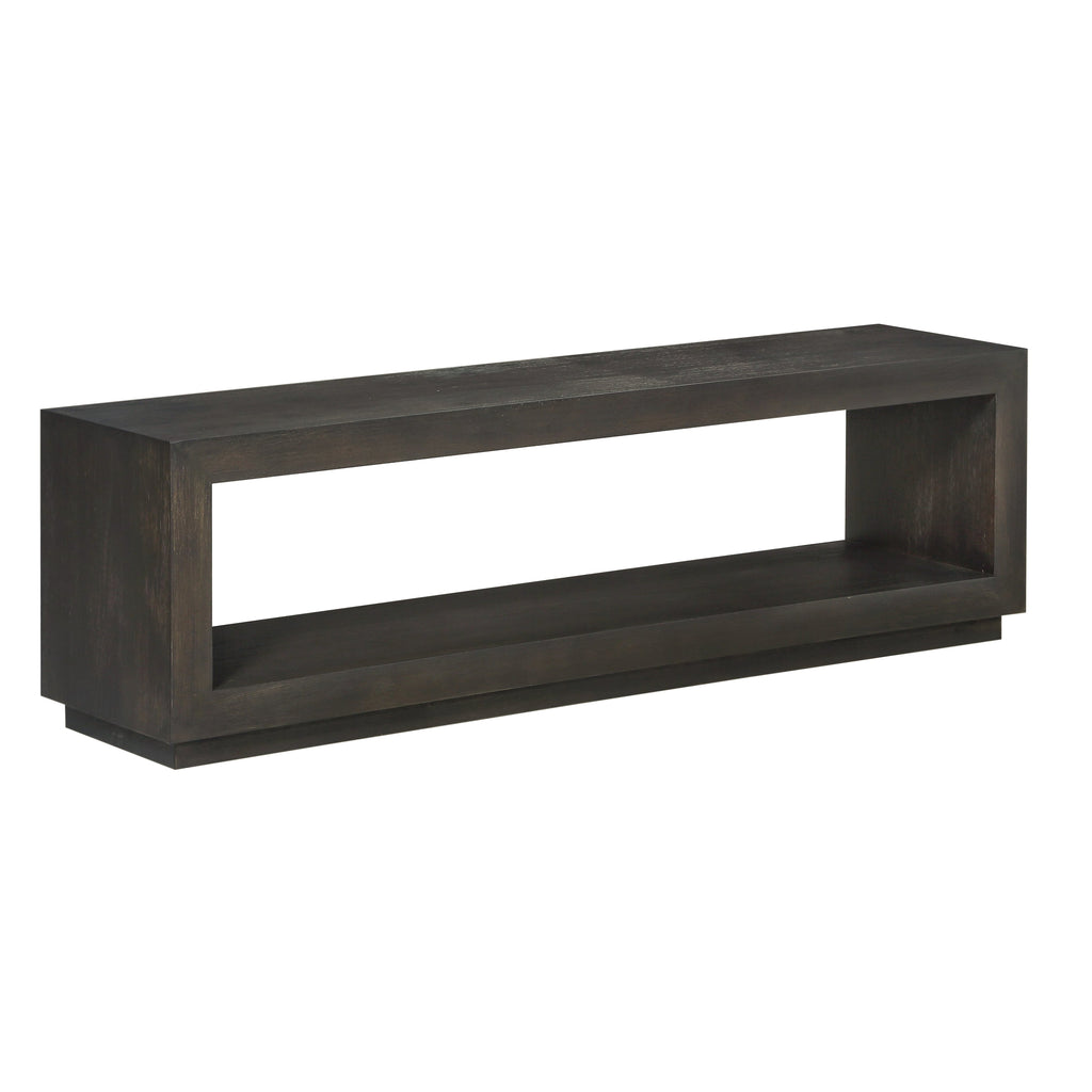 Eetbank acaciahout Oxford basaltgrijs 152 x 36 x 46 cm voor eetkamer