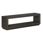 Eetbank acaciahout Oxford basaltgrijs 152 x 36 x 46 cm voor eetkamer