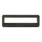 Eetbank acaciahout Oxford basaltgrijs 152 x 36 x 46 cm voor eetkamer